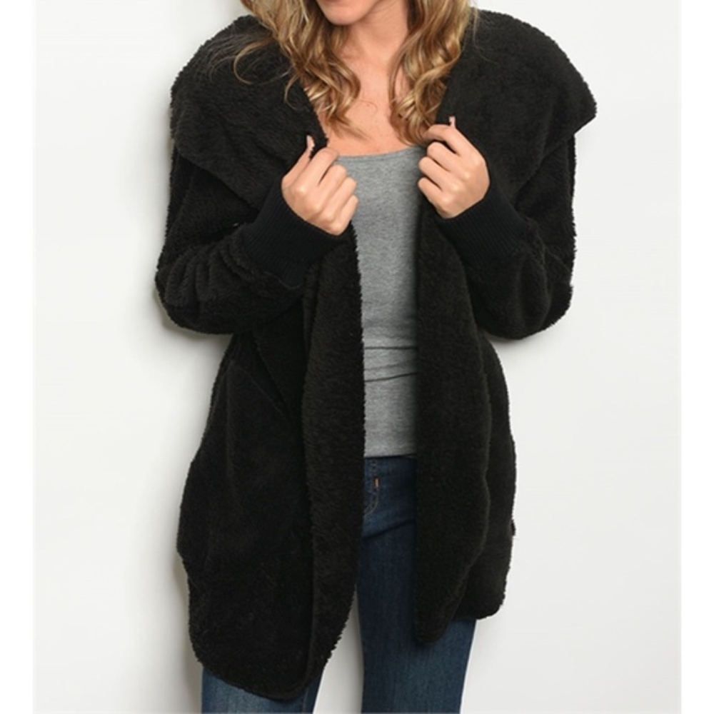 VARIOUS COLORS Super Soft Sherpa Jacket - Picture 2 of 8